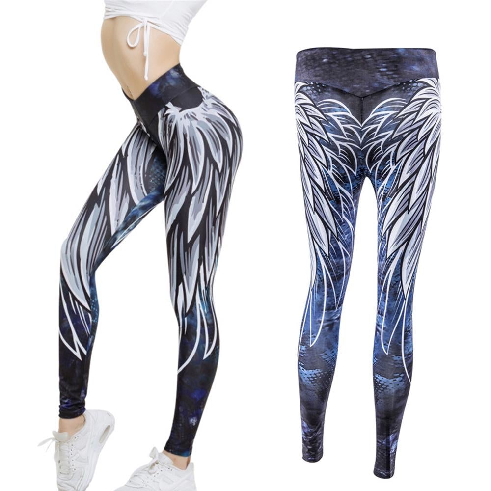 Angel Wings Yoga Leggings -50% Off Today