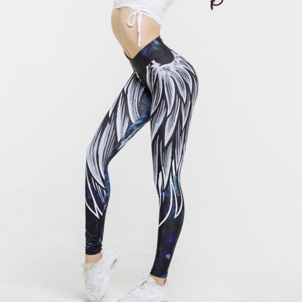 Angel Wings Yoga Leggings -50% Off Today