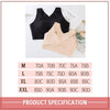 Seamless Front Buckle Support Bra