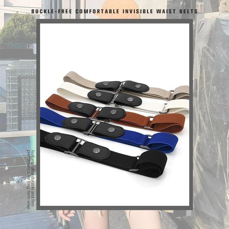 Buckle-free Invisible Elastic Waist Belts