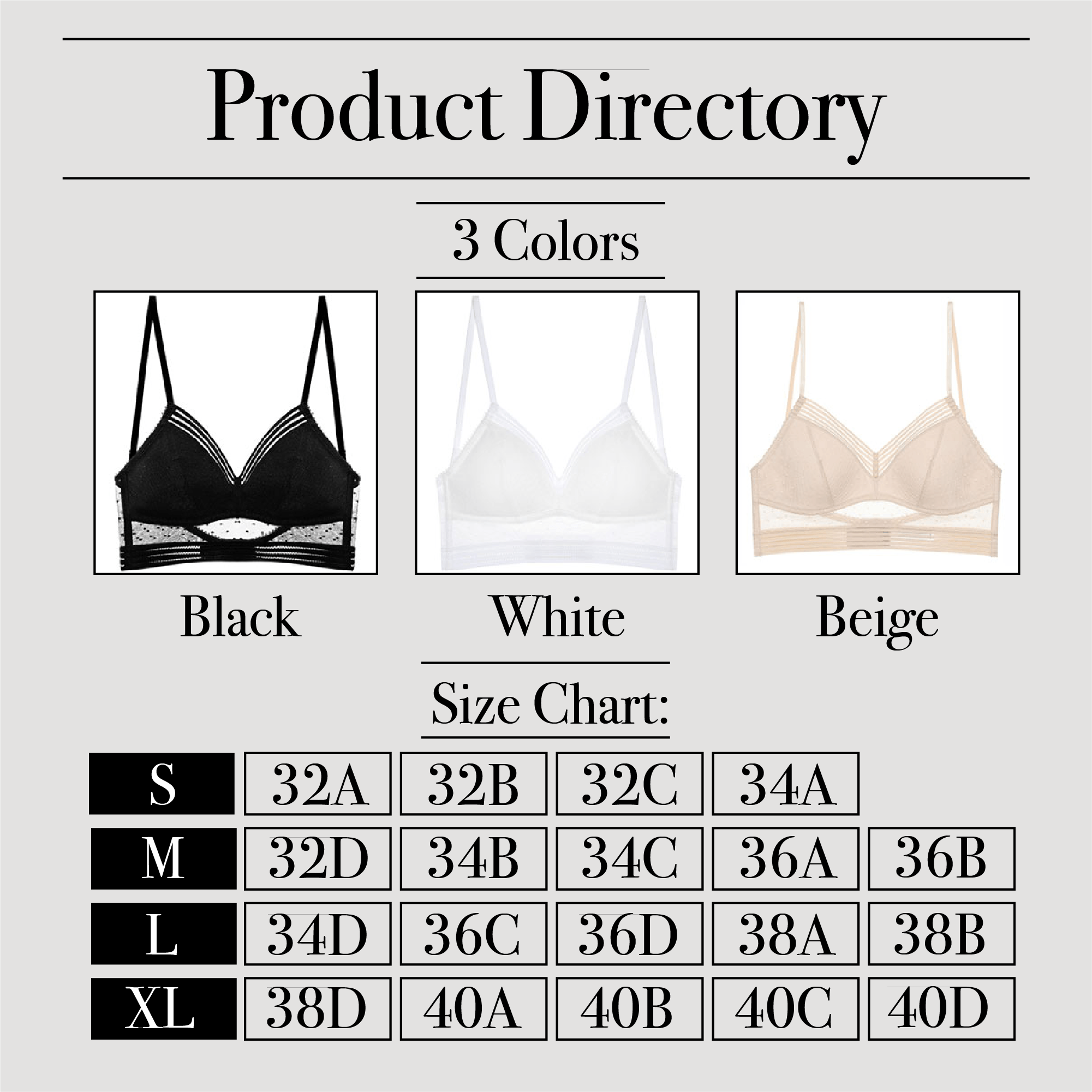 Bretelle™ Lace U-Back Comfort Bra